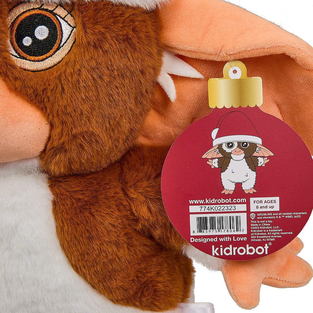 Gremlins Holiday Gizmo with Santa Hat 13” Plush