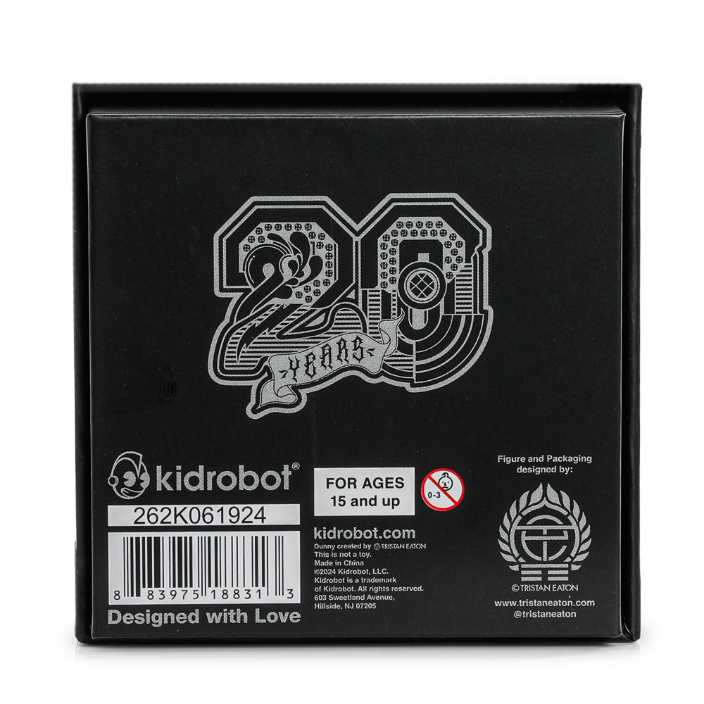 2024 CON EXCLUSIVE: 20th Anniversary Solid Metal Dunny Keychain - “Goldchrome” by Tristan Eaton (Limited Edition of 200)