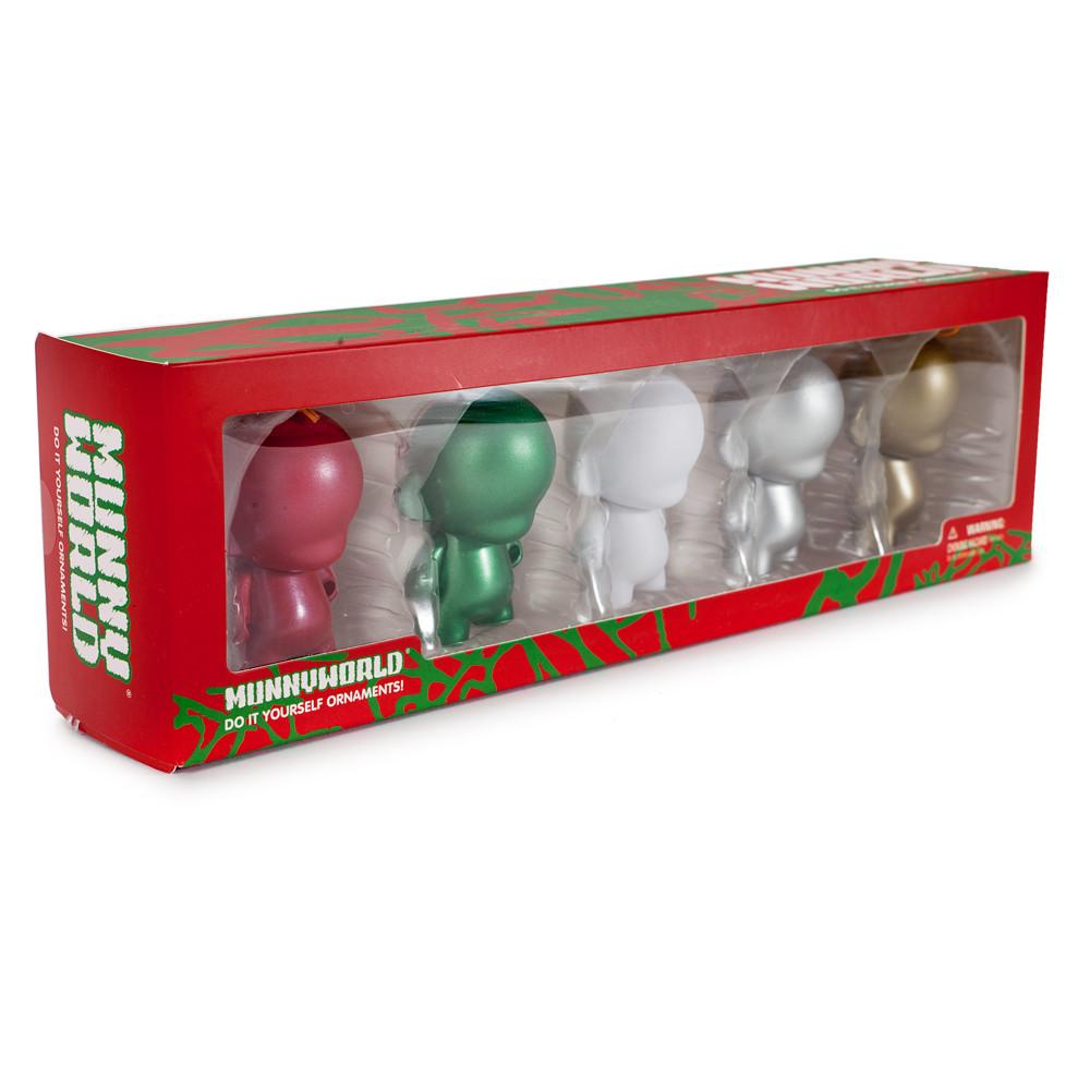 Customizable DIY MUNNY World Ornaments by Kidrobot (5-Pack)