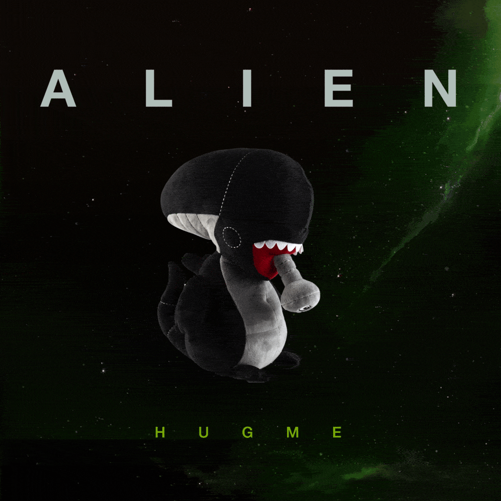 Alien Xenomorph 16" HugMe Vibrating Plush by Kidrobot