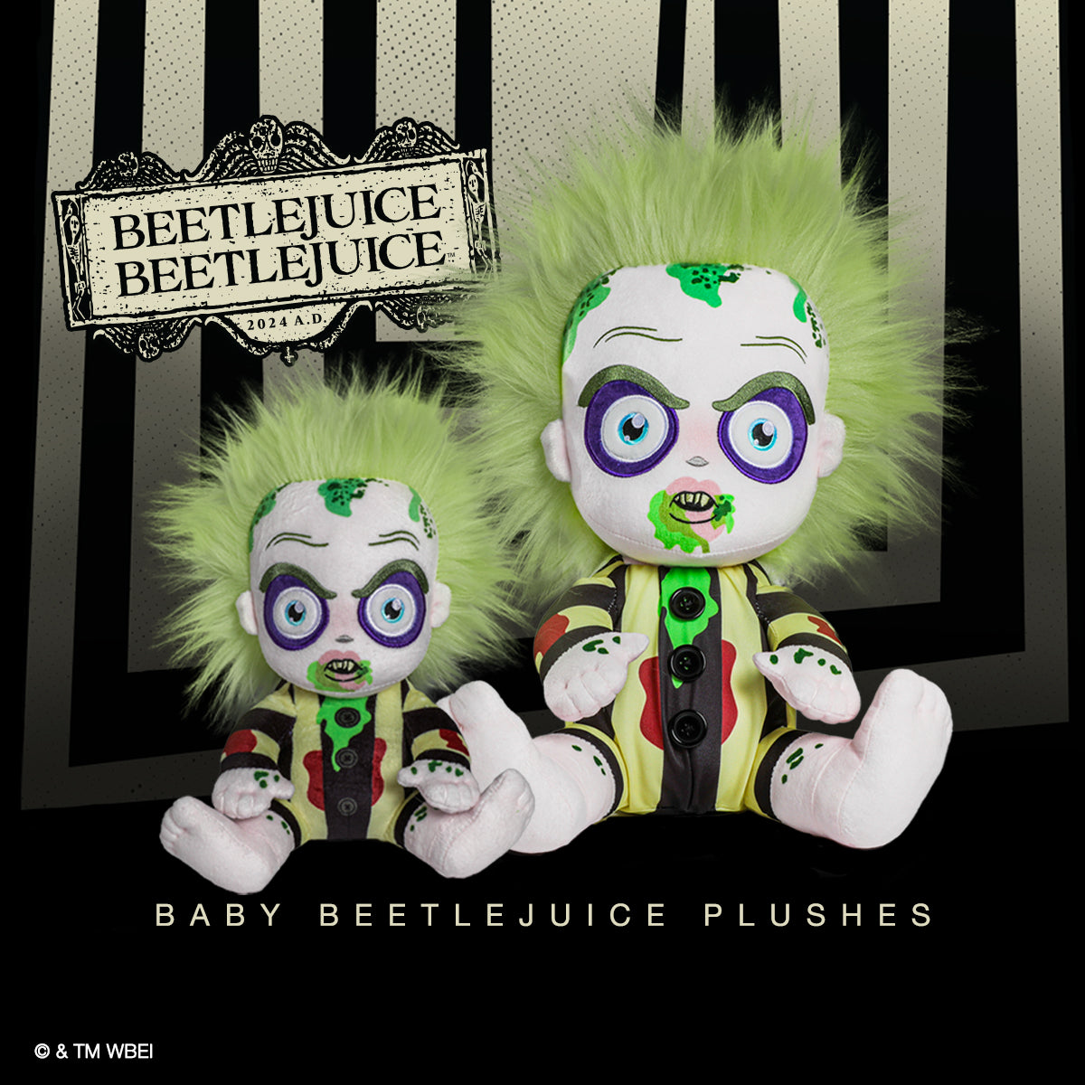 Beetlejuice Beetlejuice - Baby Beetlejuice Plush Bundle