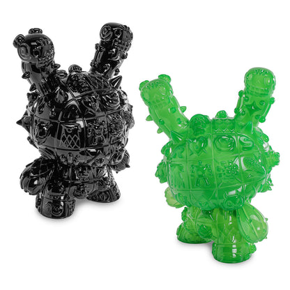MONOLITH 8" Dunny 2-pack Bundle by ROBOT SODA - Onyx & Jade Limited Editions