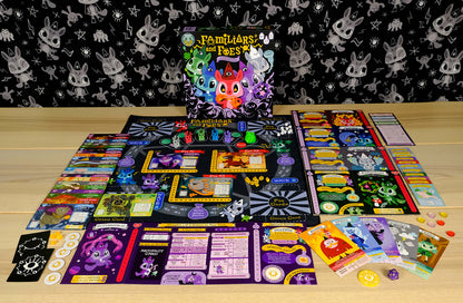Horrible Adorables - Familiars and Foes: A Spellbinding Cooperative Board Game