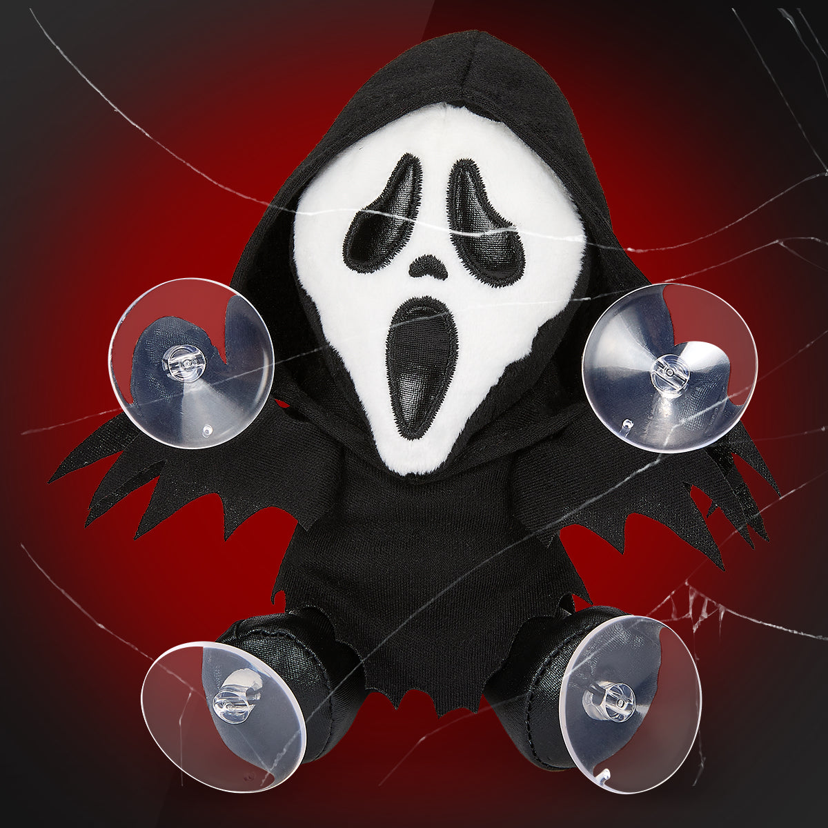 Ghost Face 6" Plush Window Clinger