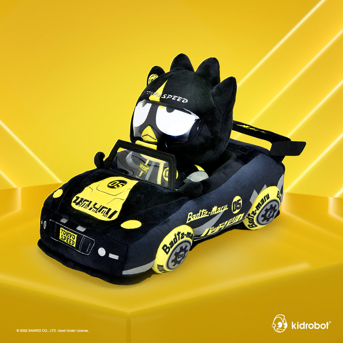 Hello Kitty® and Friends Tokyo Speed Racer Badtz-maru® 13" Plush