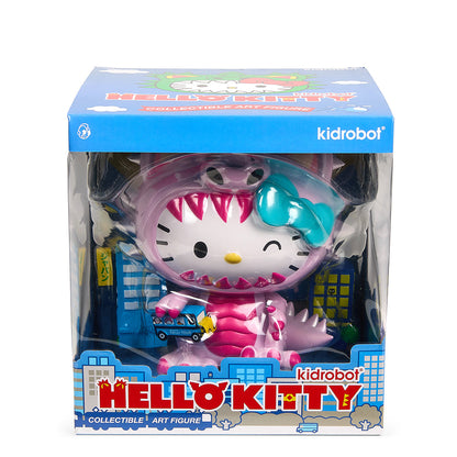 SDCC 2022: Hello Kitty® Kaiju Cosplay 8" Vinyl Art Figure - Metallic Blush Edition - Limited Edition of 300
