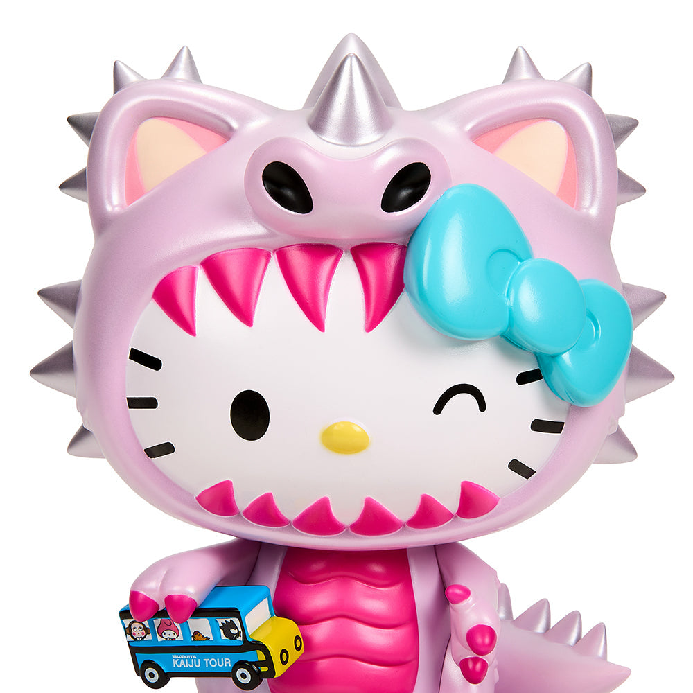 SDCC 2022: Hello Kitty® Kaiju Cosplay 8" Vinyl Art Figure - Metallic Blush Edition - Limited Edition of 300