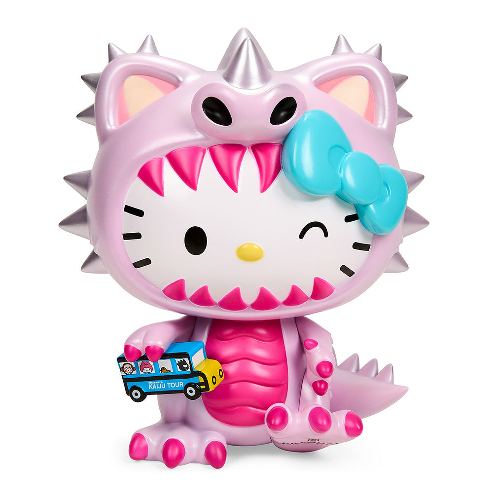 SDCC 2022: Hello Kitty® Kaiju Cosplay 8" Vinyl Art Figure - Metallic Blush Edition - Limited Edition of 300