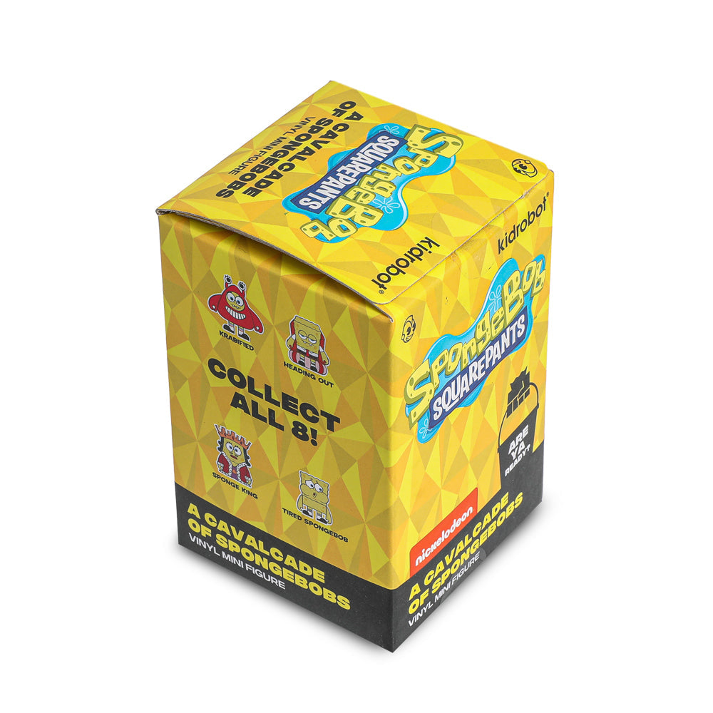 SpongeBob SquarePants - A Cavalcade of SpongeBobs 3” Vinyl Mini Figure Series - Krabified Chrome Edition (Kidrobot.com Exclusive)