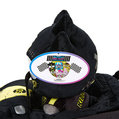 Hello Kitty® and Friends Tokyo Speed Racer 13" Plush 4-Pack Bundle - Badtz-maru®, Hello Kitty, Kuromi & My Melody®
