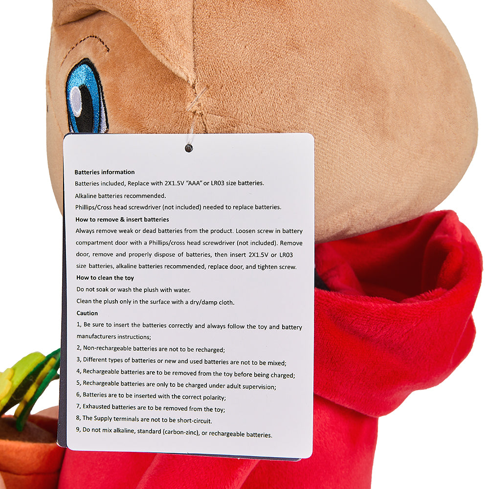 E.T. the Extra-Terrestrial Hooded 13" Interactive Plush with Light-Up Finger