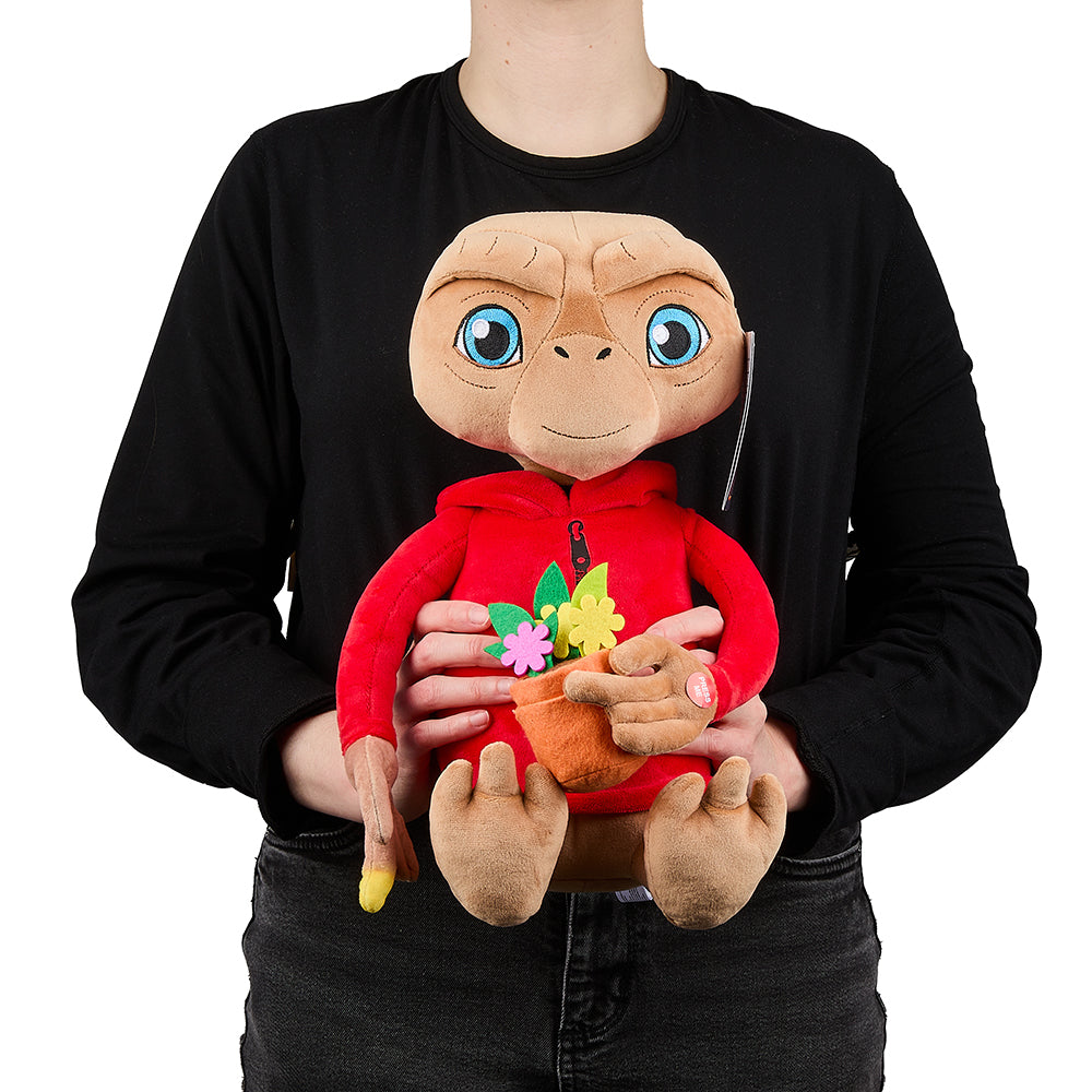 E.T. the Extra-Terrestrial Hooded 13" Interactive Plush with Light-Up Finger