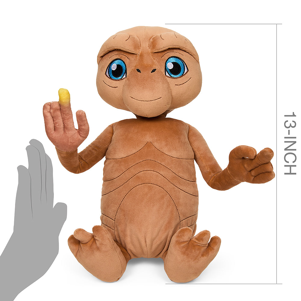 E.T. the Extra-Terrestrial Ouch 13" Interactive Plush with Light-Up Chest & Finger