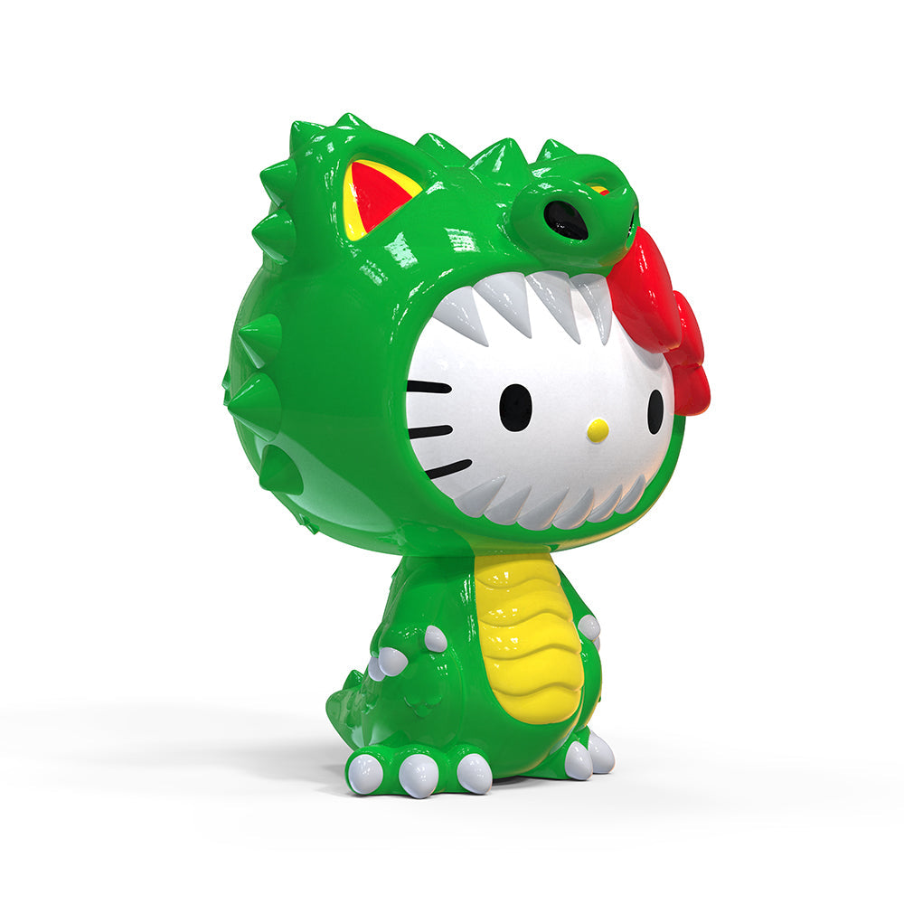 Hello Kitty® Green Kaiju Monster 36" Art Giant Fiberglass Figure - Limited Edition
