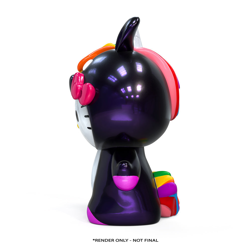 Hello Kitty® Midnight Rainbow Unicorn 36" Art Giant (PRE-ORDER)