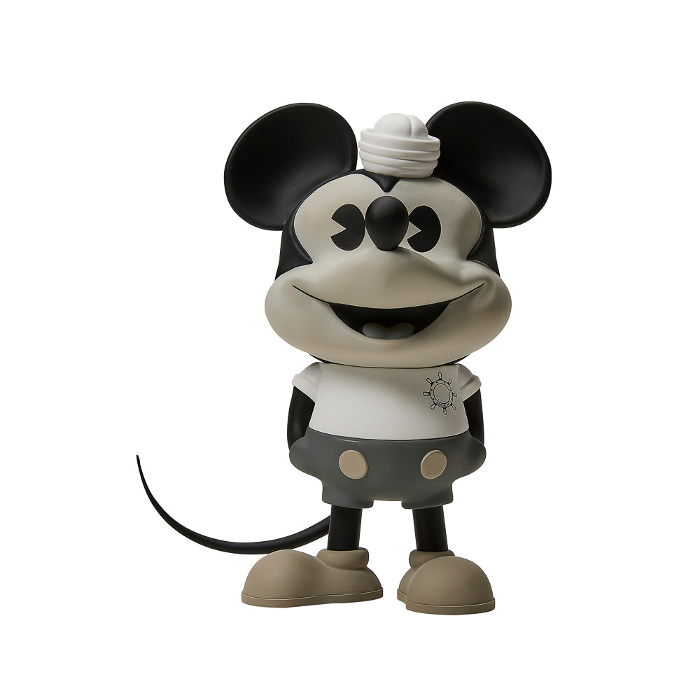 NYCC 2023: Disney Mickey Mouse "Sailor M." Collectible Vinyl Figure by Pasa - Grayscale Edition