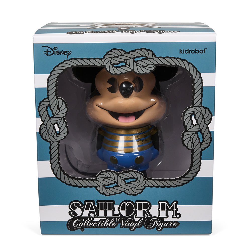 SDCC 2023: Mickey Mouse "Sailor M." 8-inch Collectible Vinyl Figure by Pasa - Nautical Edition (Limited Edition of 300)