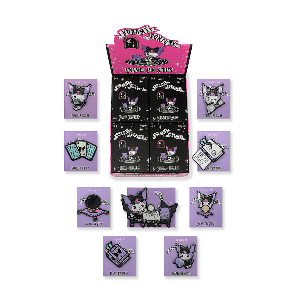 Kuromi™ Fortune Deluxe Enamel Pins - Mystery Boxes