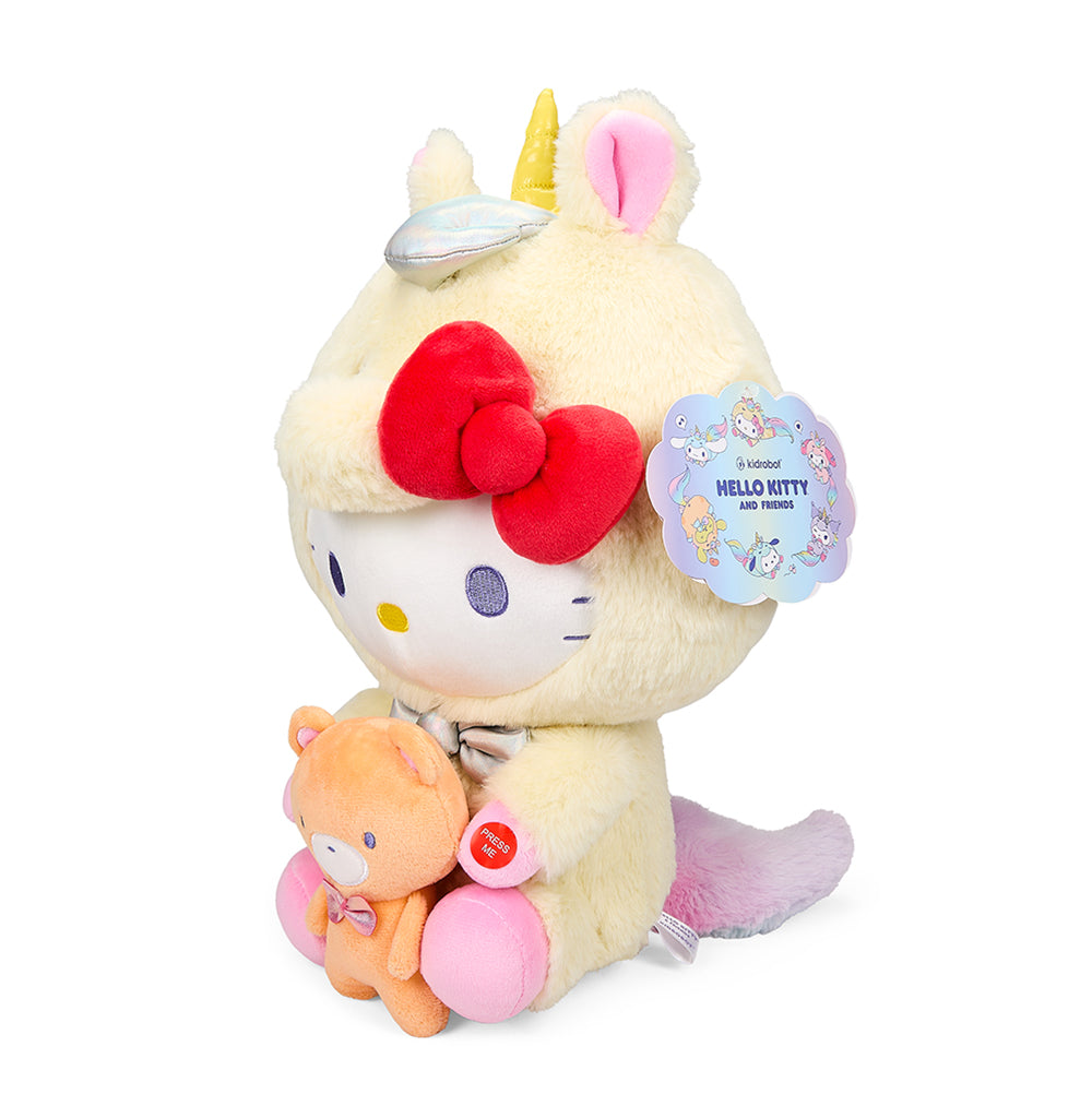 Hello Kitty® 13" Light-Up Unicorn Plush