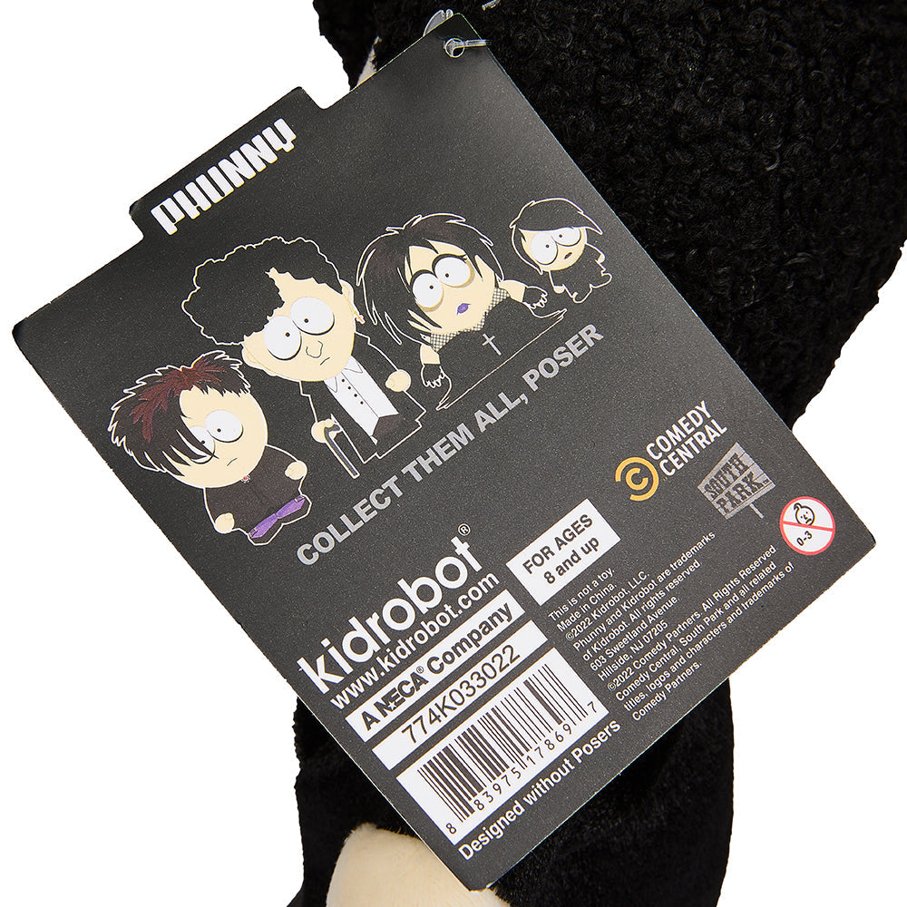 South Park Goth Kids 8" Phunny Plush 4-Pack Bundle by Kidrobot