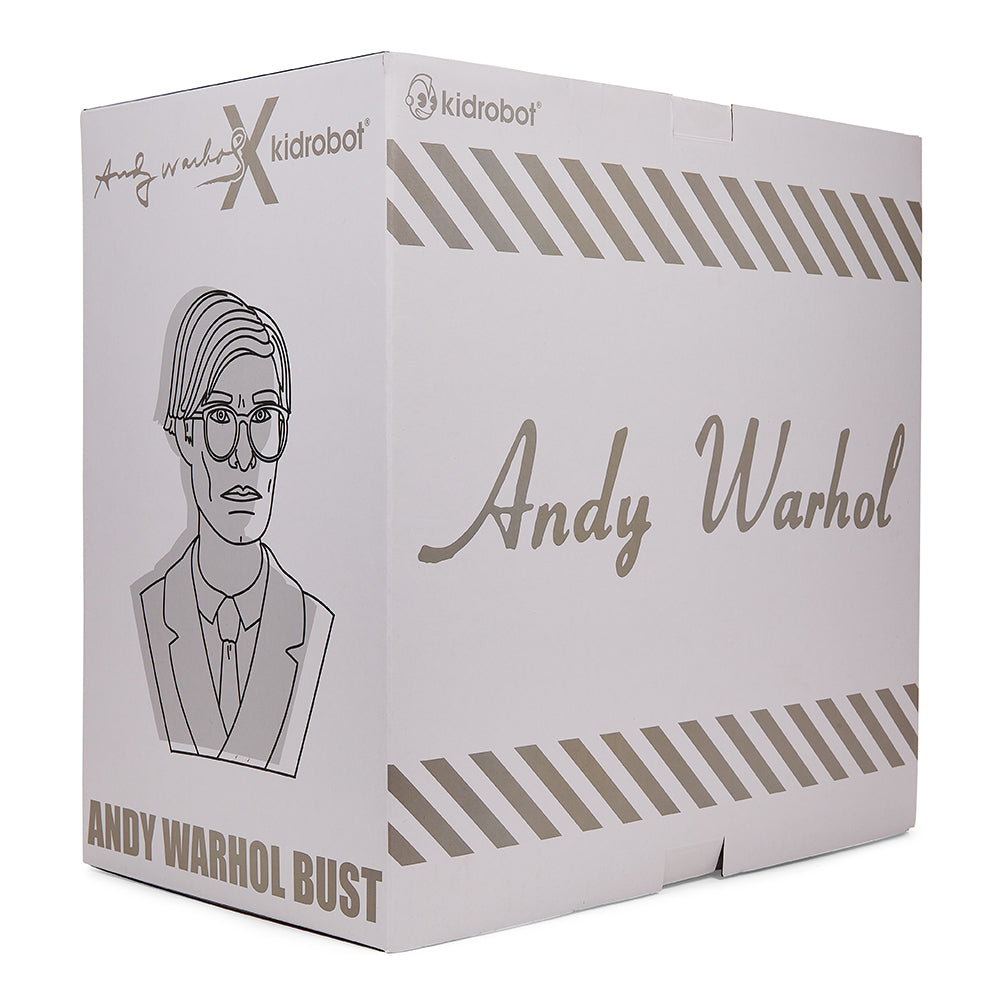 DCON 2022: Andy Warhol 12” Bust Vinyl Art Sculpture – Iridescent Edition (Limited Edition of 300)