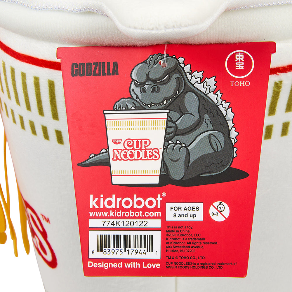 Nissin® x Godzilla - 10" Interactive Plush - Godzilla in Cup Noodles®