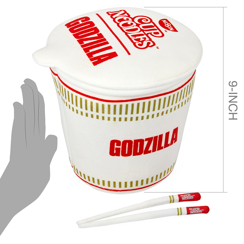 Nissin® x Godzilla - 10" Interactive Plush - Godzilla in Cup Noodles®