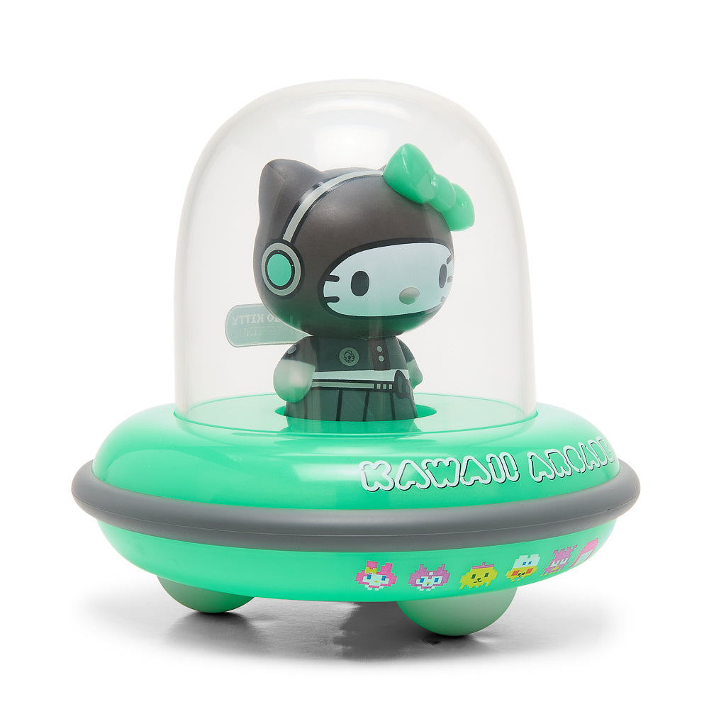 Hello Kitty® UFO Arcade Gamer 5" Vinyl Figure - Glow-in-the-Dark Edition (Limited Edition of 600) - Kidrobot.com Exclusive
