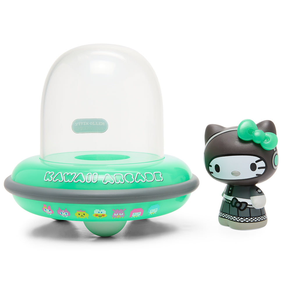 Hello Kitty® UFO Arcade Gamer 5" Vinyl Figure - Glow-in-the-Dark Edition (Limited Edition of 600) - Kidrobot.com Exclusive