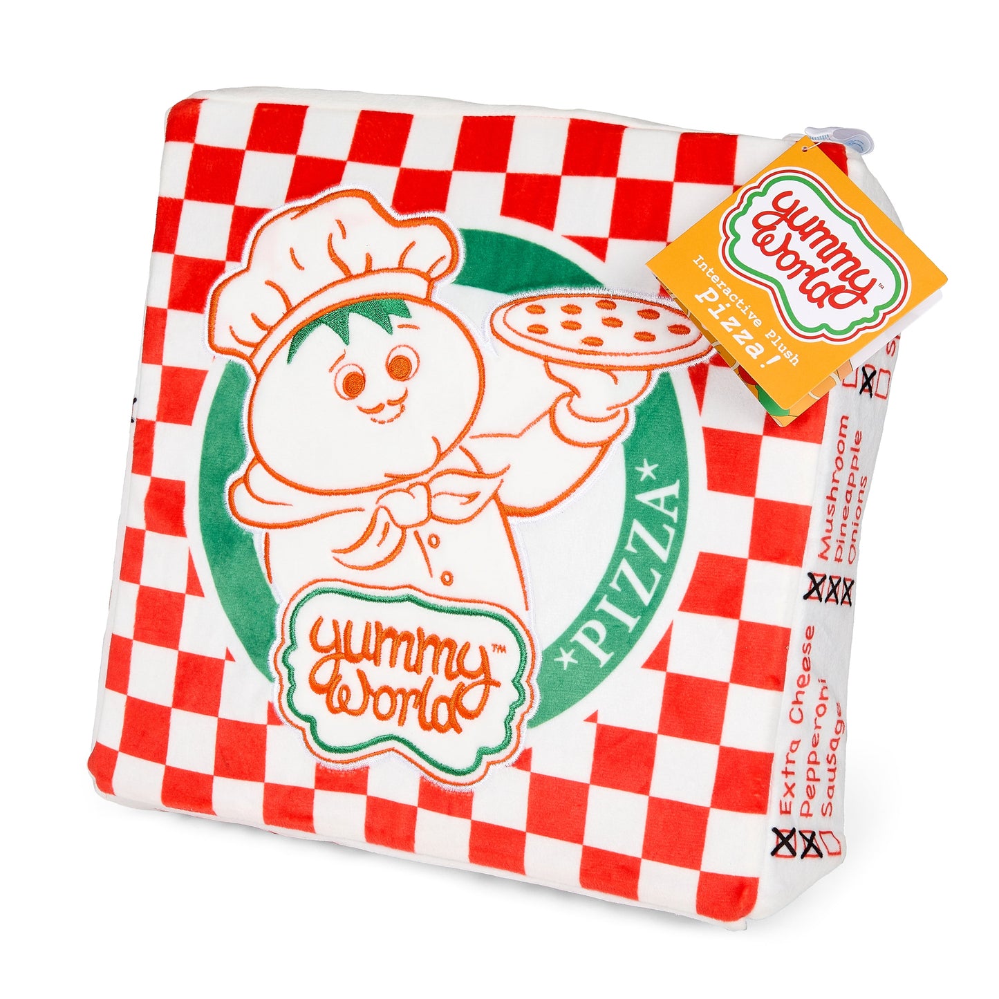 Yummy World Pizza Supreme 12" Interactive Plush