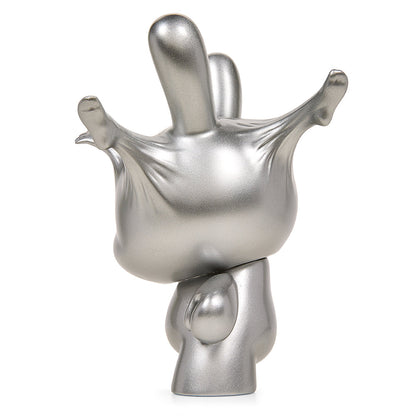 DCON 2022: Breaking Free 8" Resin Dunny by WHATSHISNAME - Metallic Silver Edition (Limited Edition)