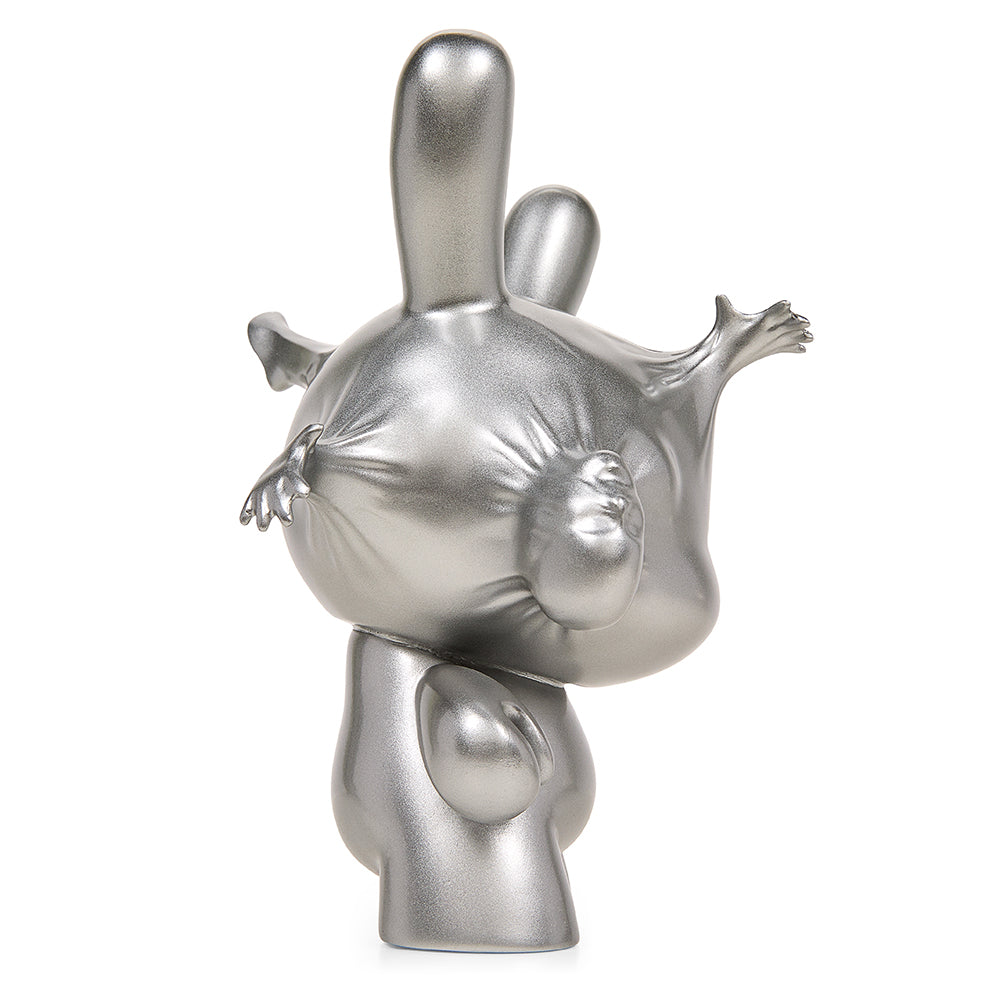 DCON 2022: Breaking Free 8" Resin Dunny by WHATSHISNAME - Metallic Silver Edition (Limited Edition)