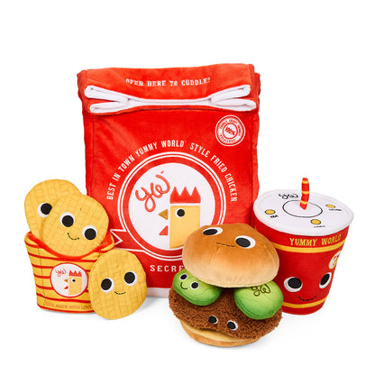 Yummy World Chicken Sandwich Chicky Meal 11" Interactive Plush