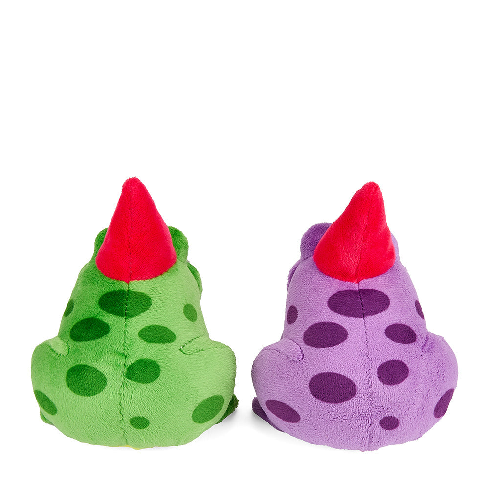 13" Interactive Plush Mushroom with Frog Gnomes by Kidrobot