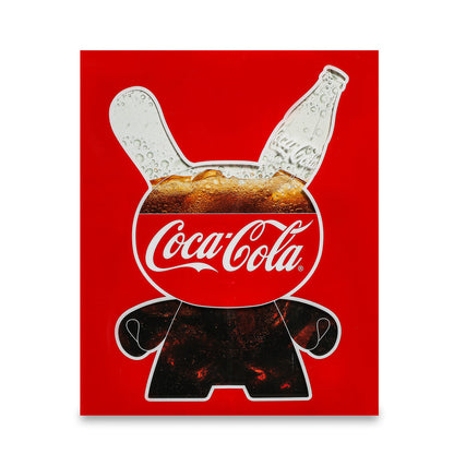 Kidrobot & Coca-Cola® 8" Resin Dunny Art Figure - Limited Edition of 1000 - SOLD OUT!