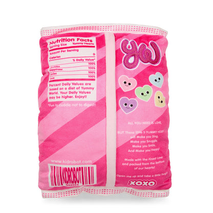 Yummy World Conversation Hearts 10" Interactive Plush