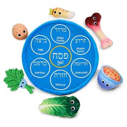 Yummy World Passover Seder Plate 13" Interactive Plush