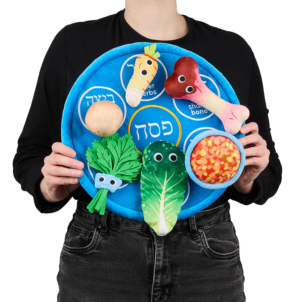 Yummy World Passover Seder Plate 13" Interactive Plush