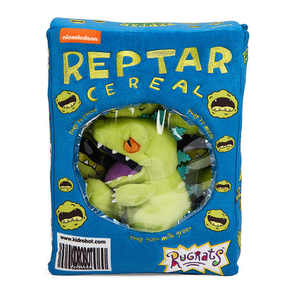 Rugrats 10" Plush Interactive Reptar Cereal Box