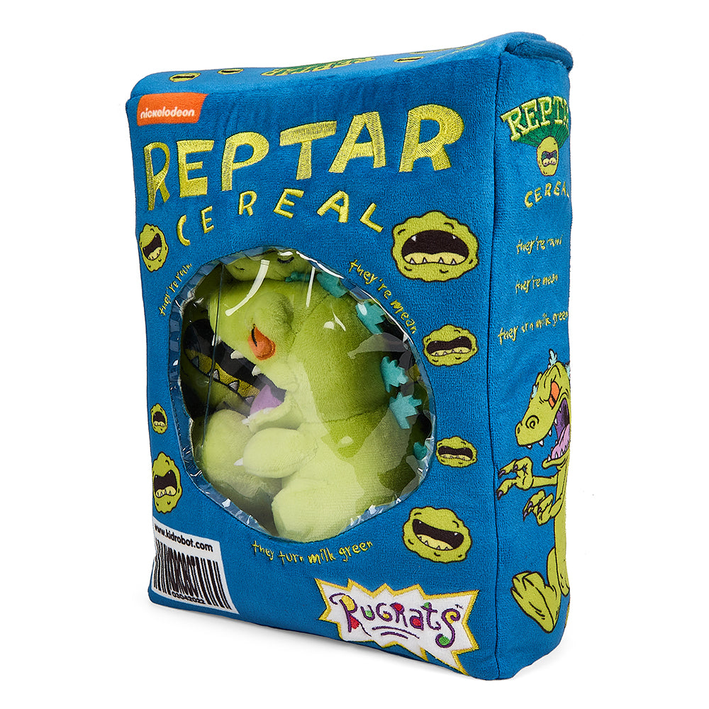 Rugrats 10" Plush Interactive Reptar Cereal Box