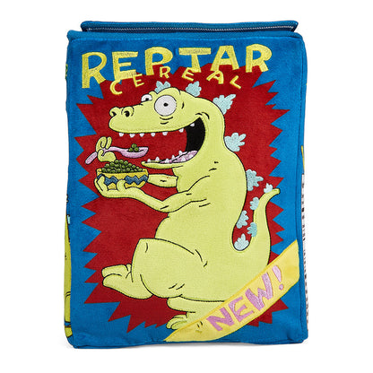 Rugrats 10" Plush Interactive Reptar Cereal Box