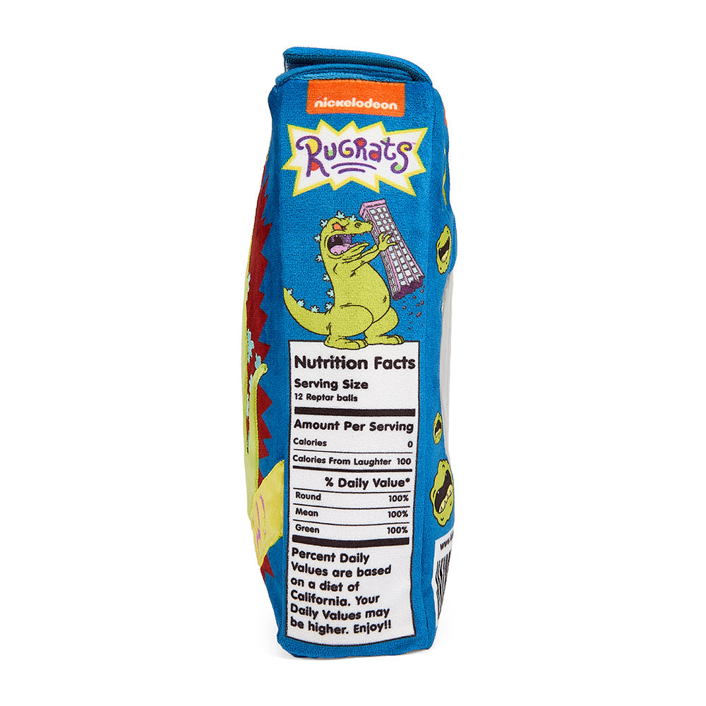 Rugrats 10" Plush Interactive Reptar Cereal Box