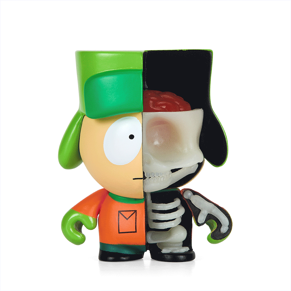 South Park Anatomy Boys 2" Vinyl Figure 4-Pack Glow-in-the-Dark Edition - SOLD OUT!