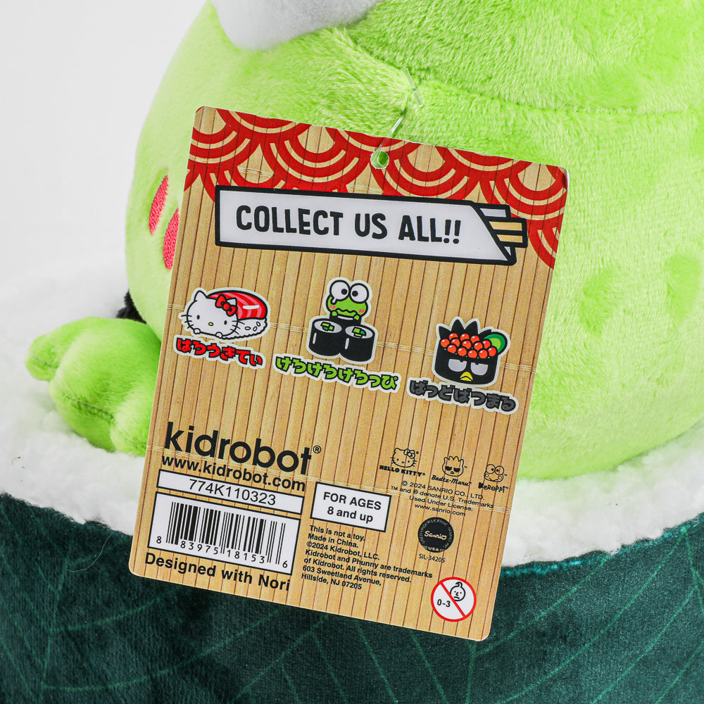 Hello Kitty® and Friends Keroppi™ 10” Plush Sushi Roll
