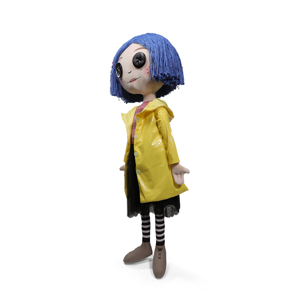 Coraline with Button Eyes 5-foot Life-Size Plush Doll