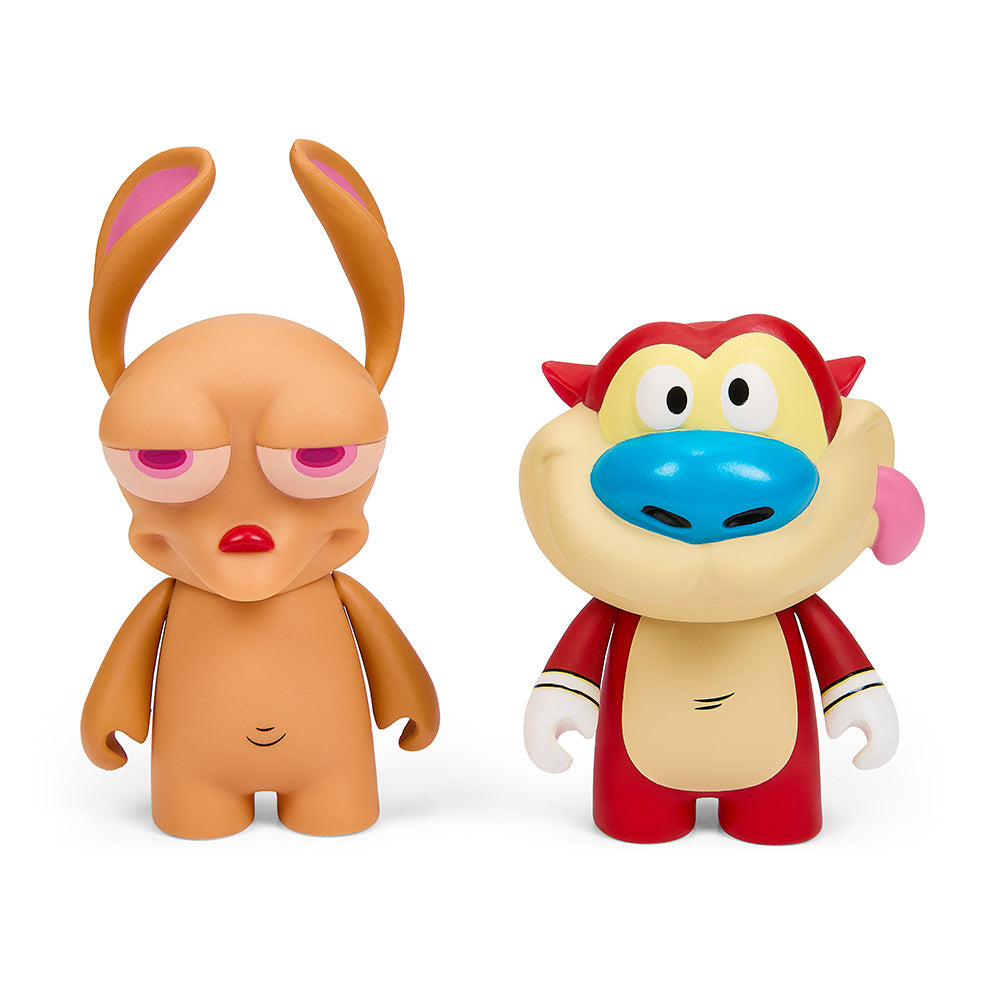 Ren & Stimpy 3" Vinyl Figure 2-Pack