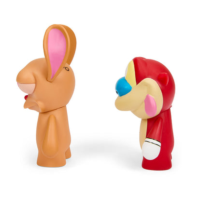 Ren & Stimpy 3" Vinyl Figure 2-Pack