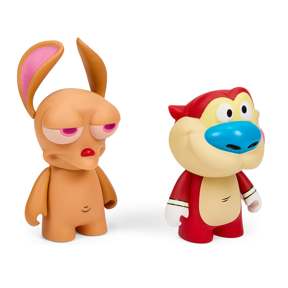 Ren & Stimpy 3" Vinyl Figure 2-Pack