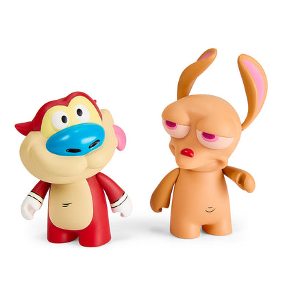 Ren & Stimpy 3" Vinyl Figure 2-Pack