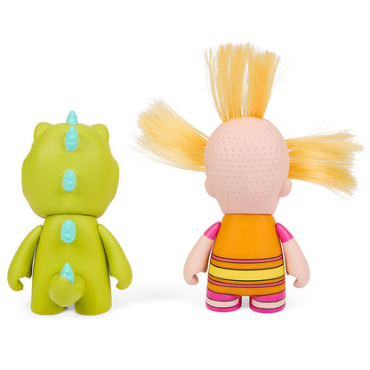 Rugrats Cynthia and Reptar 3" Vinyl Figure 2-Pack